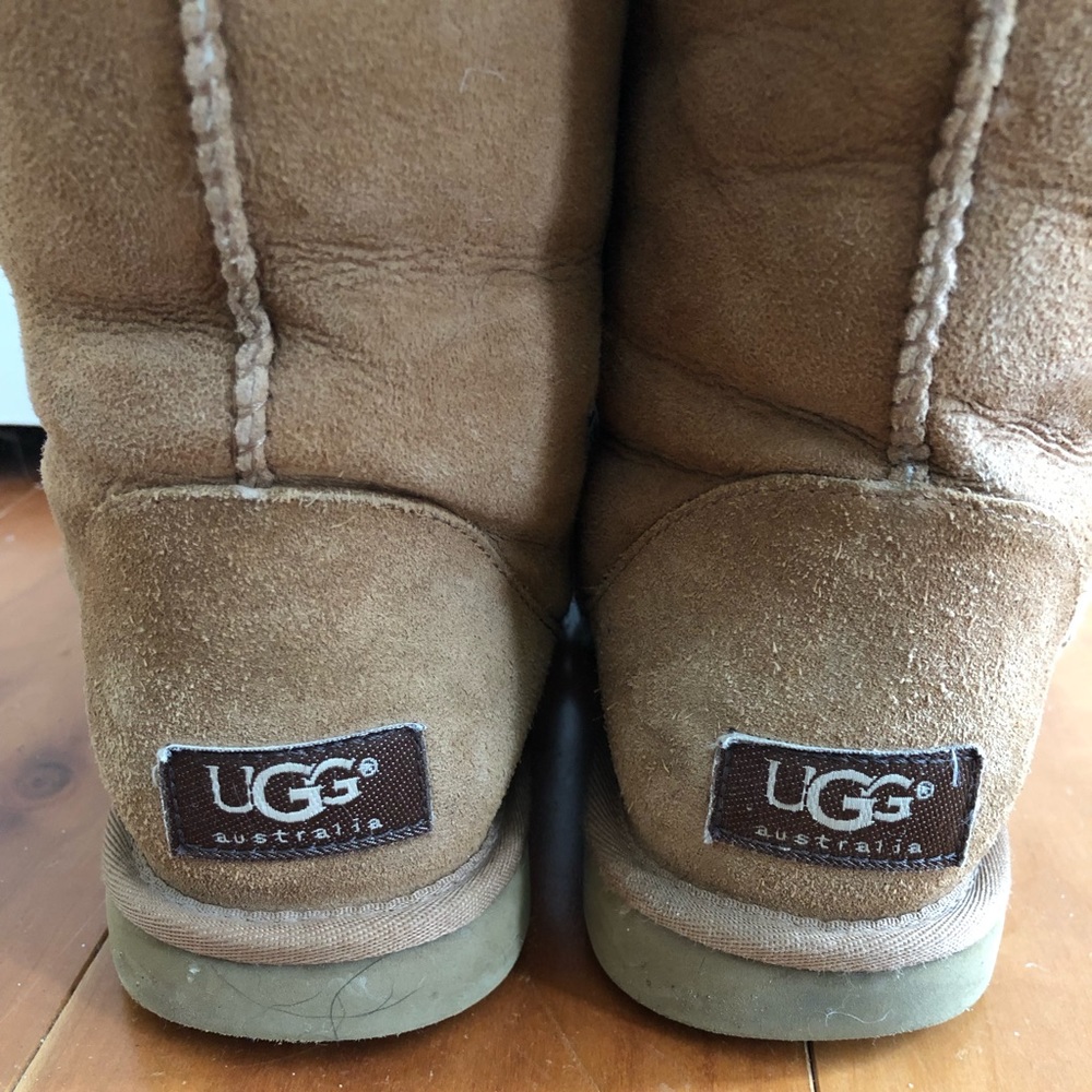 Tall Chestnut Ugg boots - Picture 4 of 5